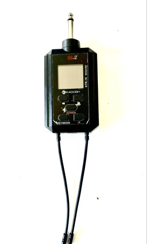 Transmissor e receptor para guitarra e baixo