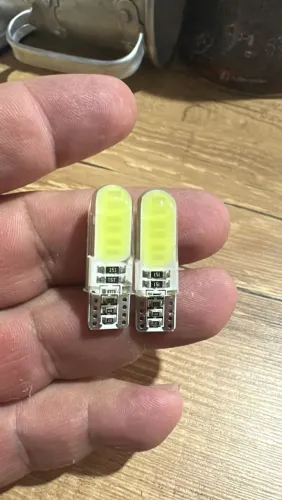 Lâmpada led t10 pingo d'água gel