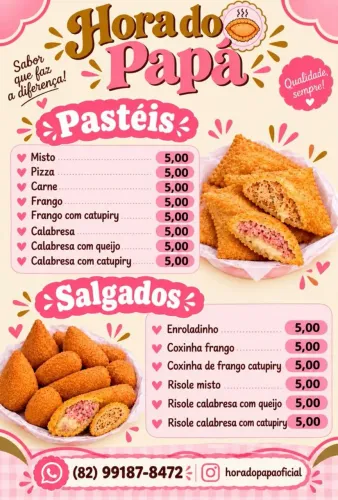 Revenda de salgados!
