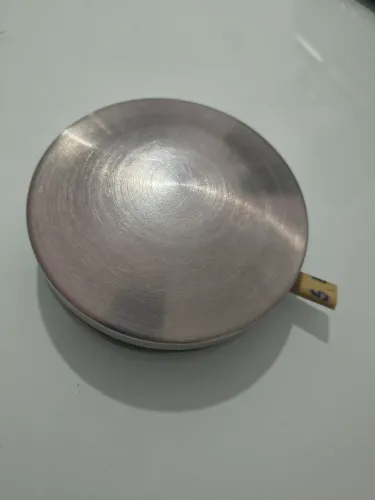 Pedal pneumático,progressivo para cadeira odontológica , em aço inox.