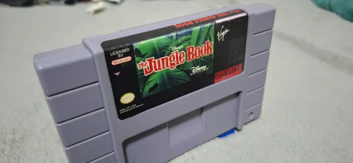 Jogo - The Jungle Book (Mogli, O Menino Lobo) - Snes (Super Nintendo) - Original.