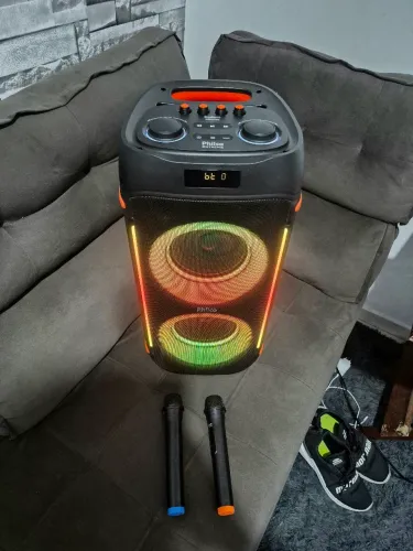 Caixa de som pcx 6900 top das top muito forte nova usada bem poucas vezes