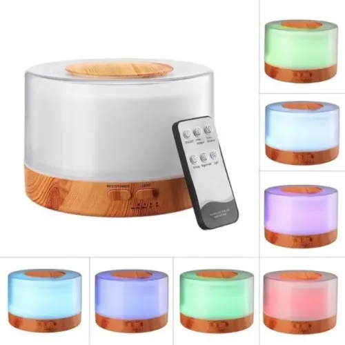 Difusor Aromatizador Umidificador Ultrassônico Com Led