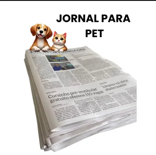 Jornal usado Pet