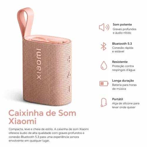 Caixinha de som Xiaomi 
