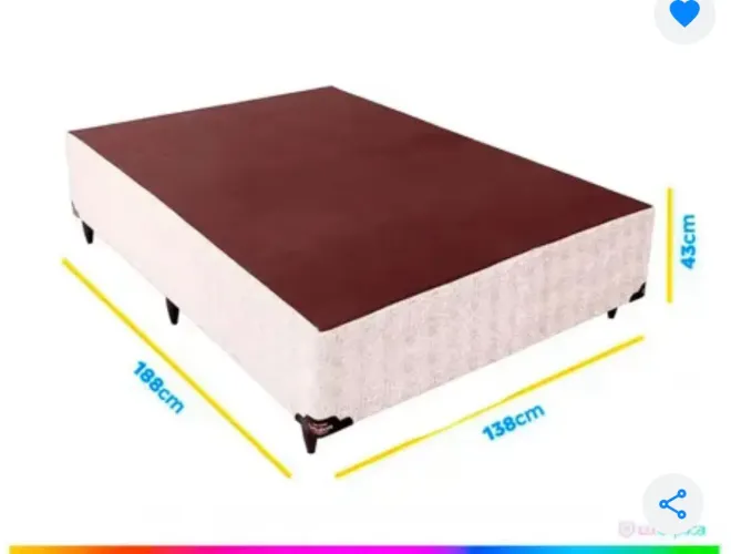 BASE ORTOBOM CAMA DE CASAL