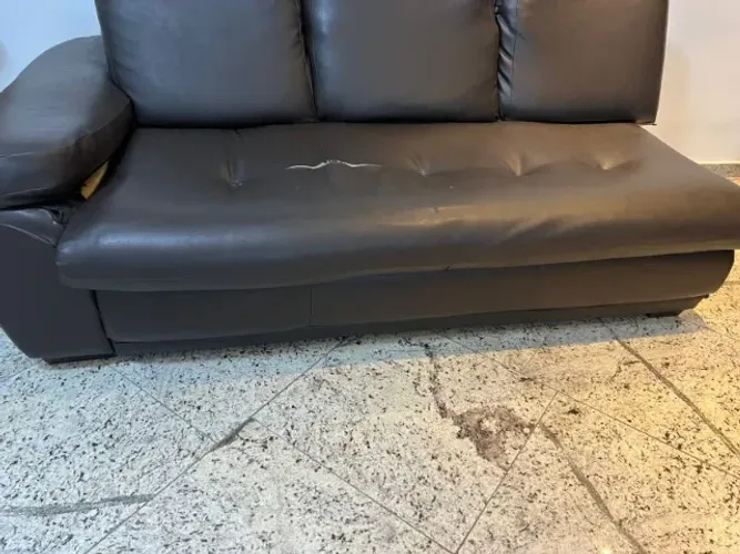 Sofá 3 lugares + chaise - leia descrição completa