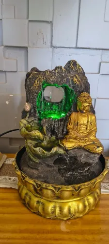 Fonte de água decorativa cascata