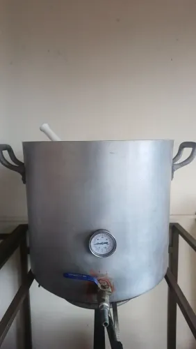 Panela para cerveja artesanal 50 litros.