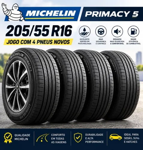 VENDO 4 Pneus Primacy 5 205/55 R16