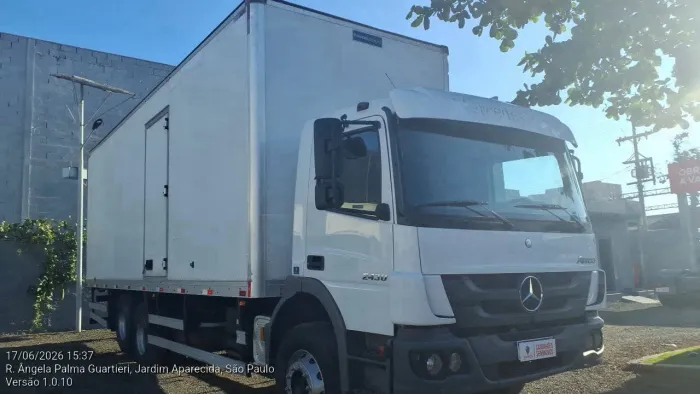 Mercedes-Benz Atego Atego 2430 6x2 2p (diesel)(E5) 2021/2022 Vamos Seminovos Campinas