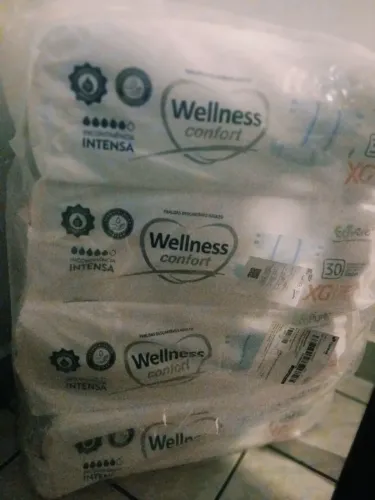 FRALDAS DESCARTÁVEIS ADULTO - Wellness Confort XG 30uni 