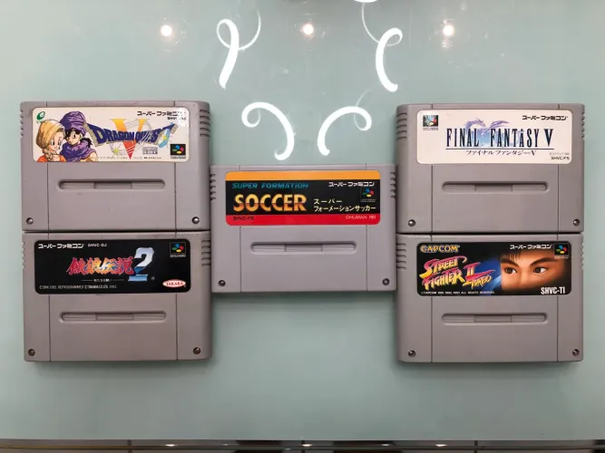Lote jogos Super Famicom, Todos Funcionando