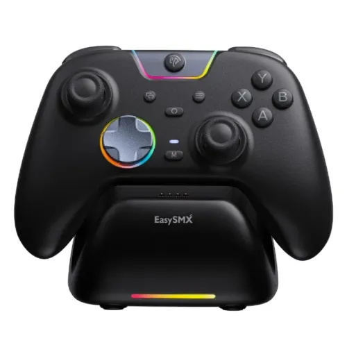 Controle Gamer Sem Fio Easy SMX x05 PRO com DOCK