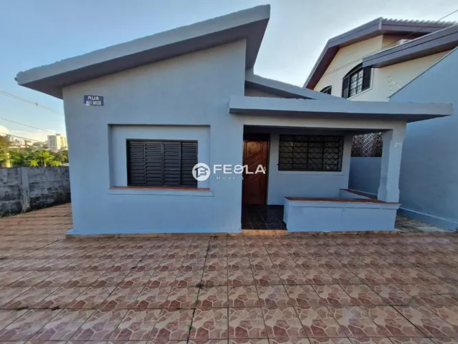 Casa para alugar em Americana, Chácara Machadinho I, com 3 quartos, com 125 m²