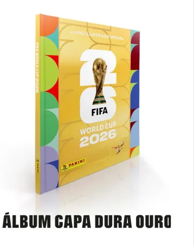Álbum Capa Dura Ouro 2026