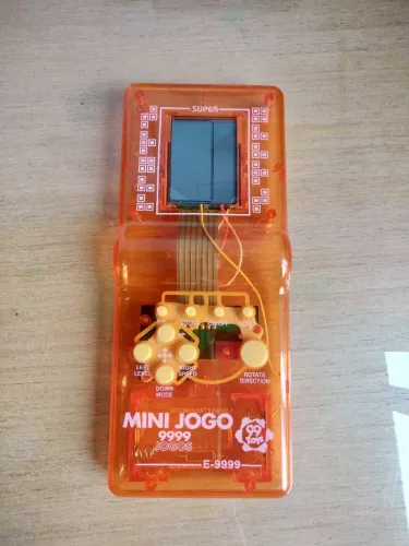 Mini jogo - Tetris - vídeo game portátil