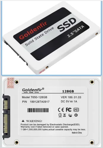SSD Goldenfir 120Gb novo lacrado