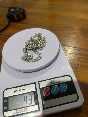 Cordão de prata
