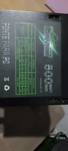 Fonte Cowboy 500W PC