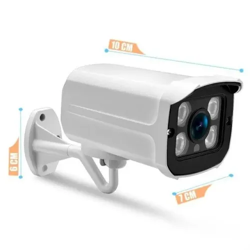Câmera De Segurança Ip Wifi Externa Prova Dagua Sem Fio Full Hd 2 antenas - V380