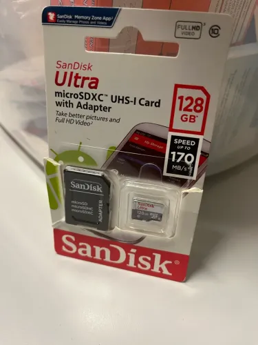 Micro SDXC sandisk aceito ofertas
