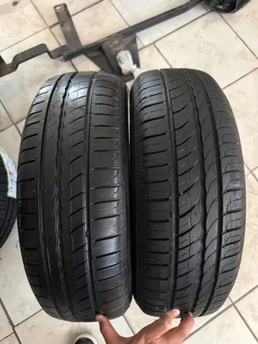 02 Pneus Pirelli p1 175/65/14 Semi Novos