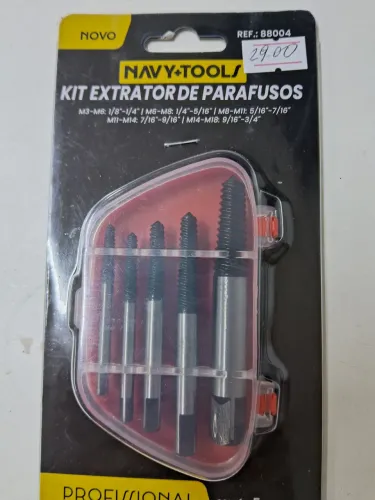Kit Extrator de Parafusos