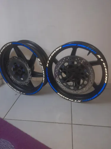 Par liga leve  da comet e adaptada para xt 600 xt 660   650  reais tudo 