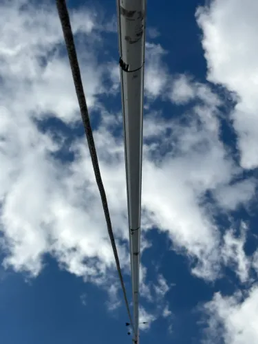 Enrolador de Genoa 609T e vela 