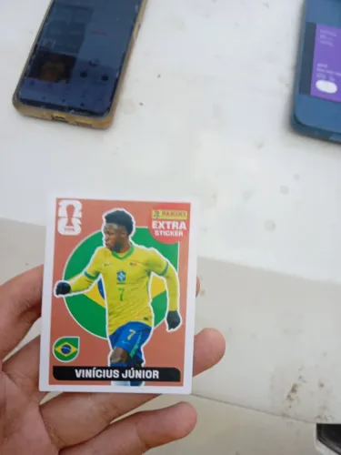 Figurinha legend do Vini Júnior bronze