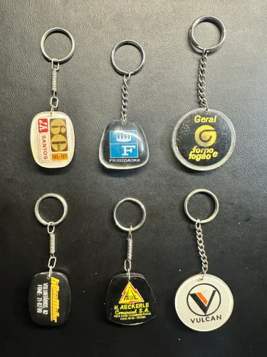Chaveiros antigos - marcas antigas - JH Santos. Frigidaire, Fogões Geral e outras