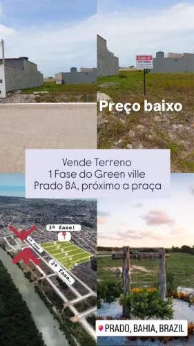 Terreno no Prado BA