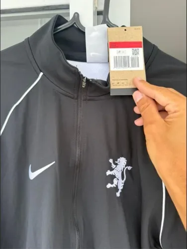 Casaco Sporting Portugal Nike Preto Leão Slim Fit G