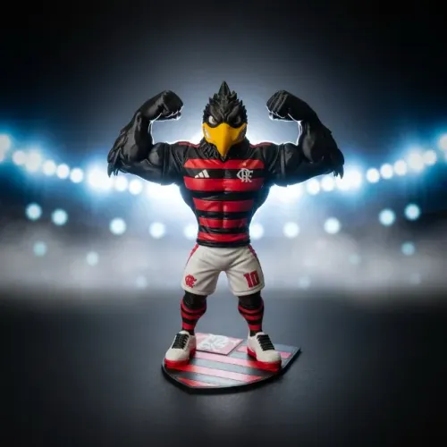 Mascote Urubu Flamengo Gabigol