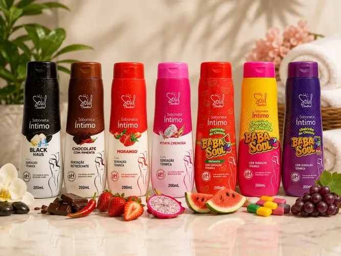 Sabonete Íntimo Líquido Soul Cosméticos