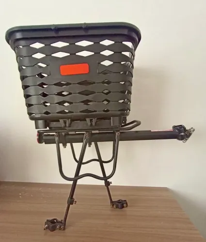Bagageiro + Cesta para Bicicleta
