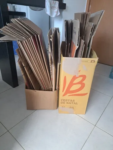 Caixas de papelão 