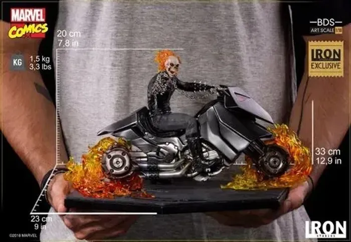 Motoqueiro Fantasma 1/10 Iron Studios