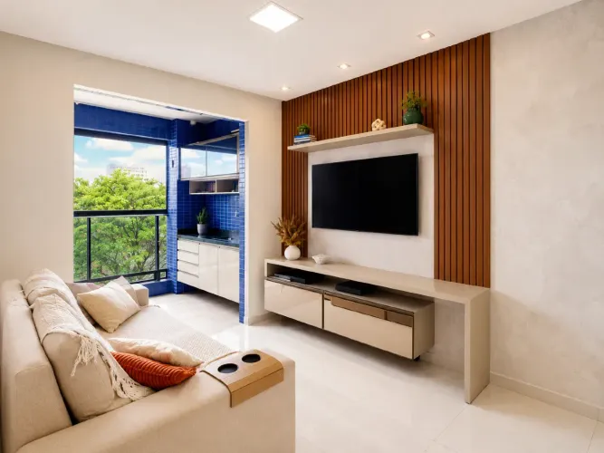 Apartamento à venda, 2 quartos, 1 suíte, 1 vaga, Bessa - João Pessoa/PB