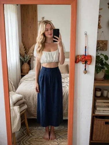 Top Cropped Branco H&M - Tamanho G (Usado Apenas 1 Vez)