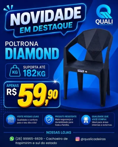 Poltrona linda e de alta qualidade
