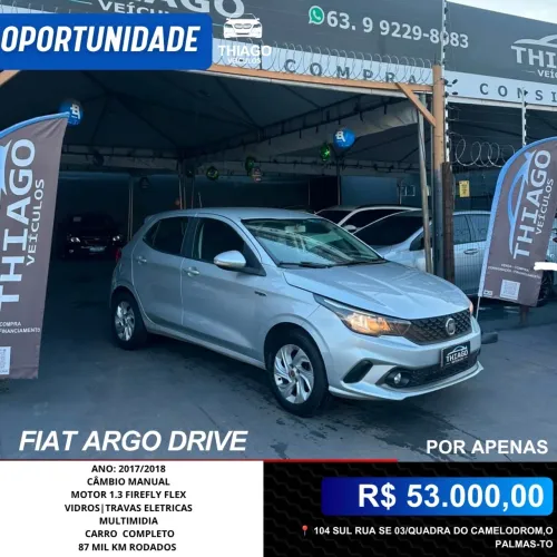 Fiat Argo Drive 1.3 8V Flex 2018