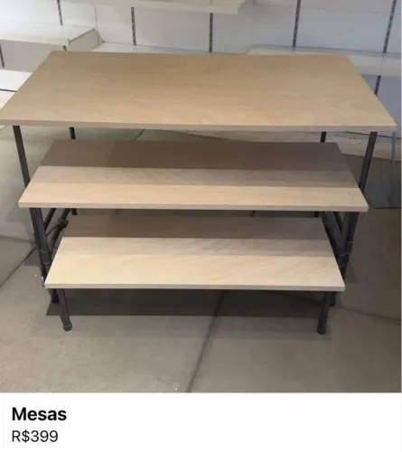 Vendo 3 mesas
