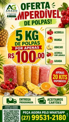 Polpas de frutas Arapolpas colatina