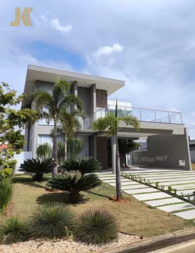 Casa à venda em Jaguariúna, Condomínio Residencial Lago da Barra, com 4 suítes, com 523 m²