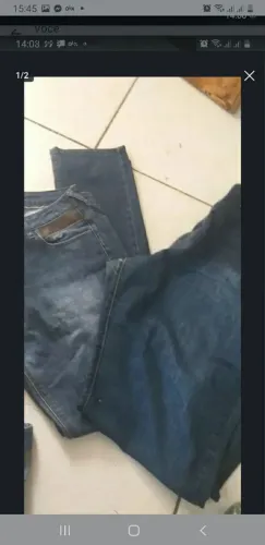 Calças jens masculina 10 reais cada 