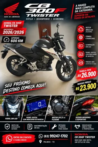 CB 300 26/26 600km