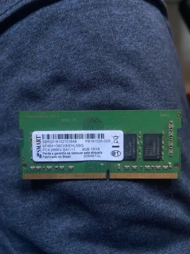 Kit Memória RAM Notebook 16GB (2x 8GB) DDR4 2666MHz - Smart e Kllisre