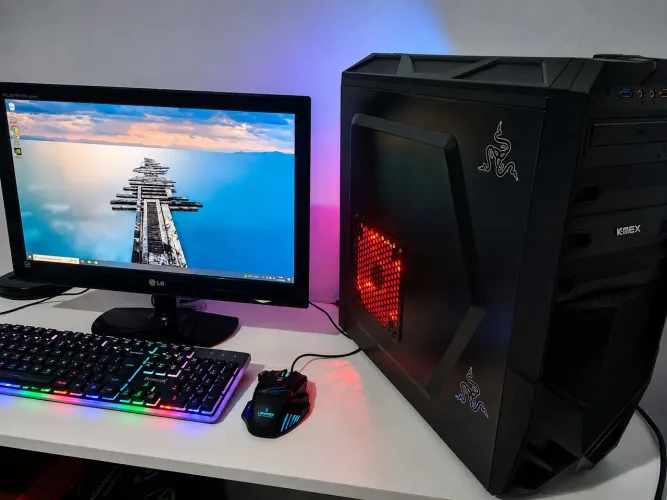 Pc gamer i5 completo!